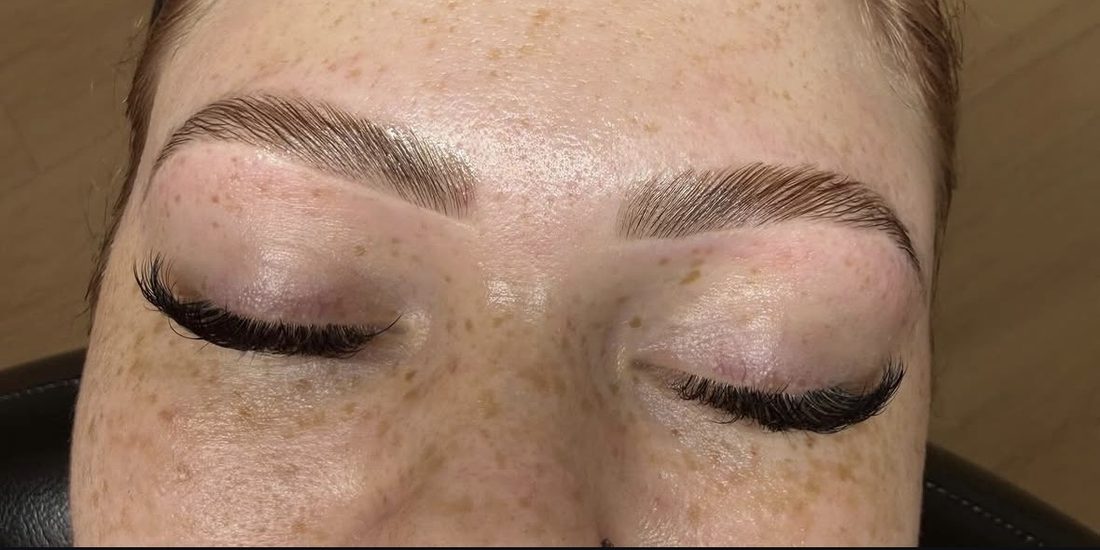 Brows after lamination